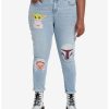 * Bottoms | Hunivers Her Universe Star Wars The Mandalorian Faces Mom Jeans Plus Size