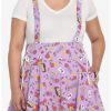 * Bottoms | Hunivers Disney Beauty And The Beast Roses Suspender Skirt Plus Size