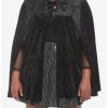 * Outerwear | Hunivers The Nightmare Before Christmas Jack Velvet Hooded Cape Plus Size