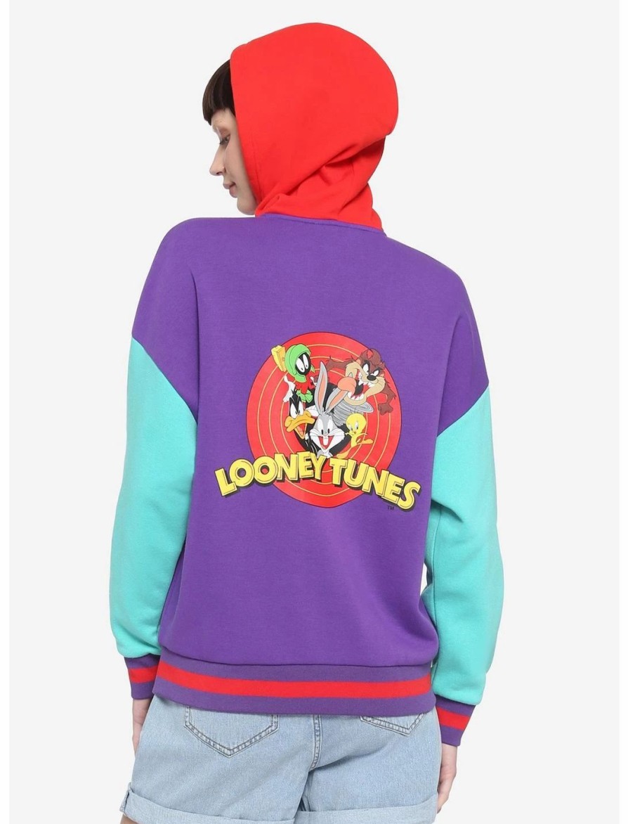 * Hoodies And Sweatshirts | Hunivers Looney Tunes Color-Block Hoodie