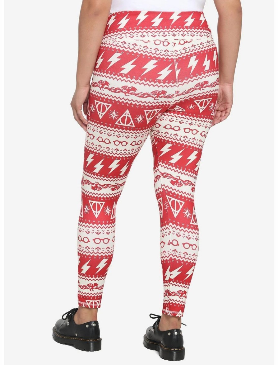 * Bottoms | Hunivers Harry Potter Icon Holiday Fair Isle Leggings