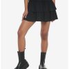 * Dresses | Null Black Ruffles Tiered Mini Skirt