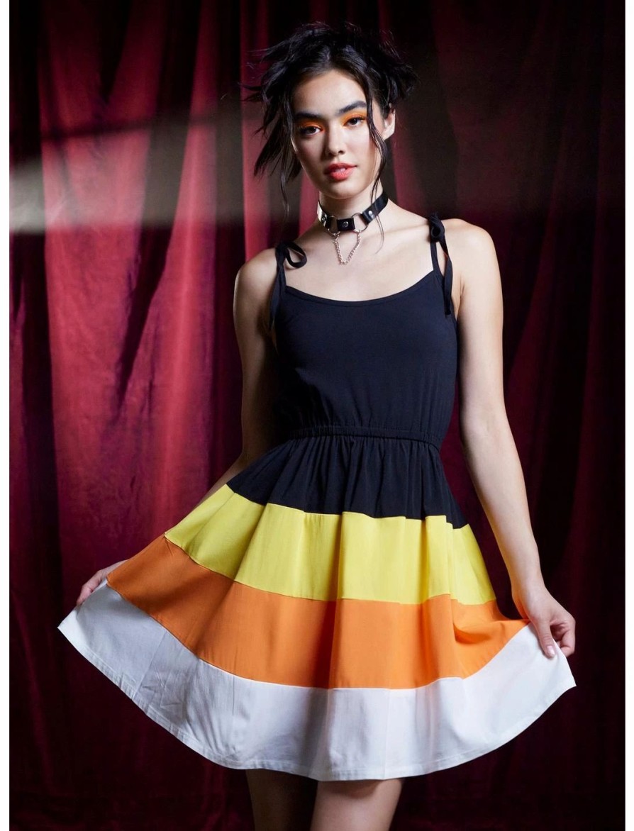 * Dresses | Hunivers Candy Corn Tiered Dress