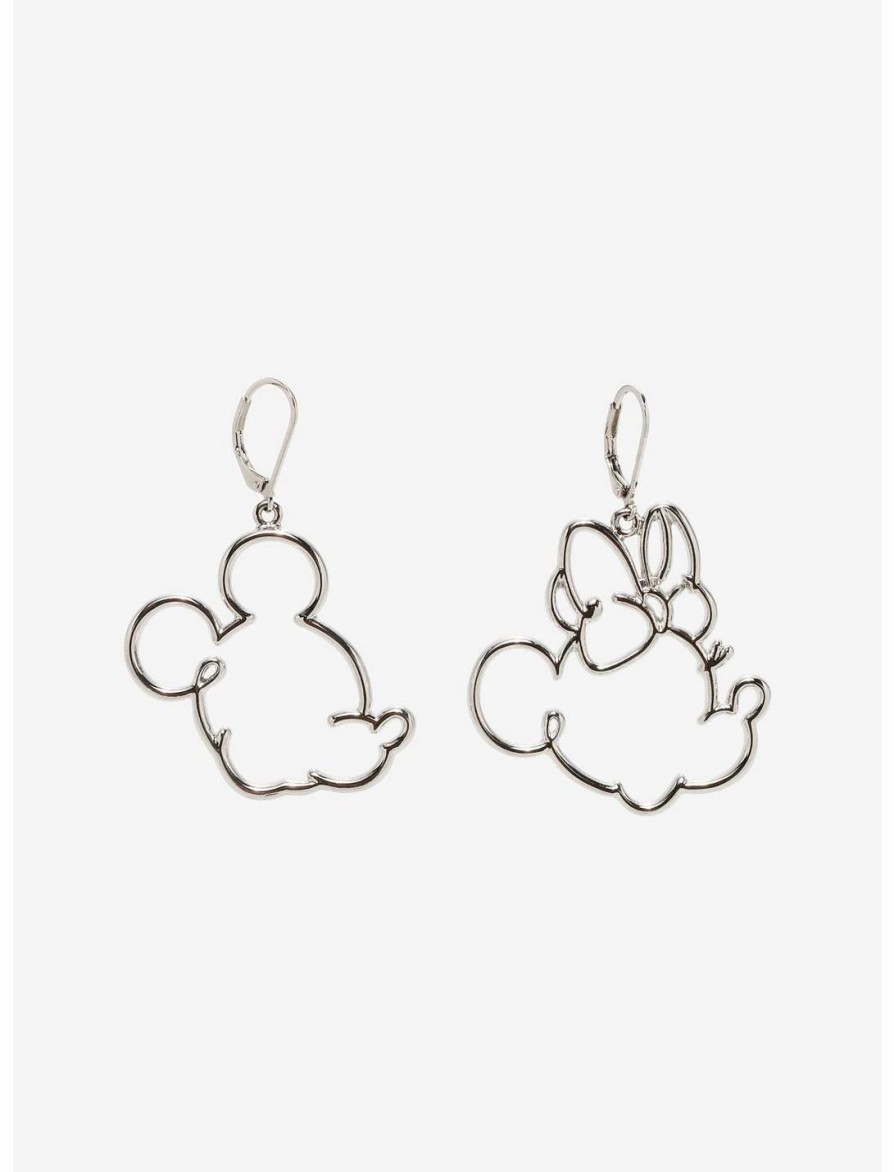 * Jewelry | Hunivers Disney Mickey Mouse & Minnie Mouse Hoop Earrings Her Universe Exclusive