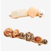 * Jewelry | Null Pearl & Stone Hair Clip Set