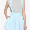 * Bottoms | Hunivers Light Blue Suspender Skirt