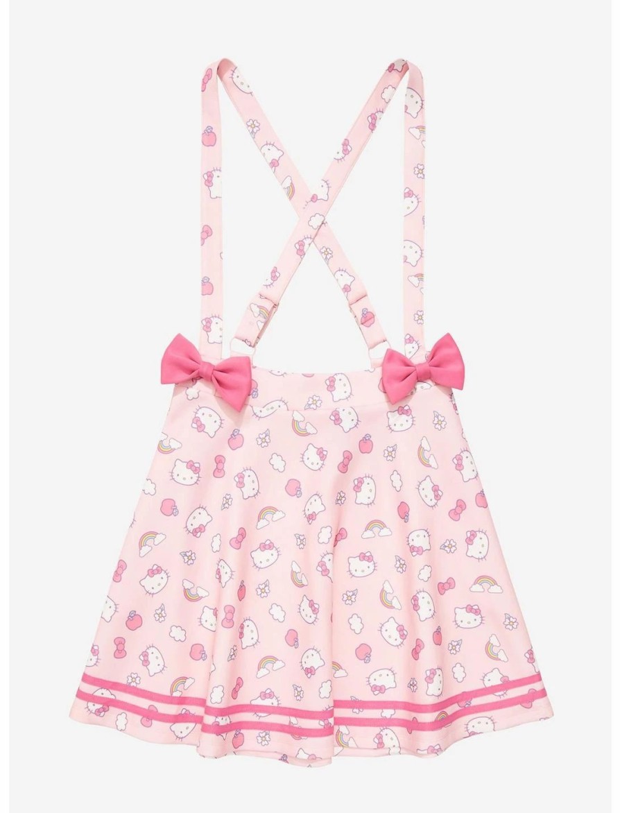 * Bottoms | Hunivers Hello Kitty Puffy Bow Suspender Skirt Plus Size