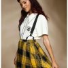 * Bottoms | Hunivers Harry Potter Hufflepuff Pleated Suspender Skirt