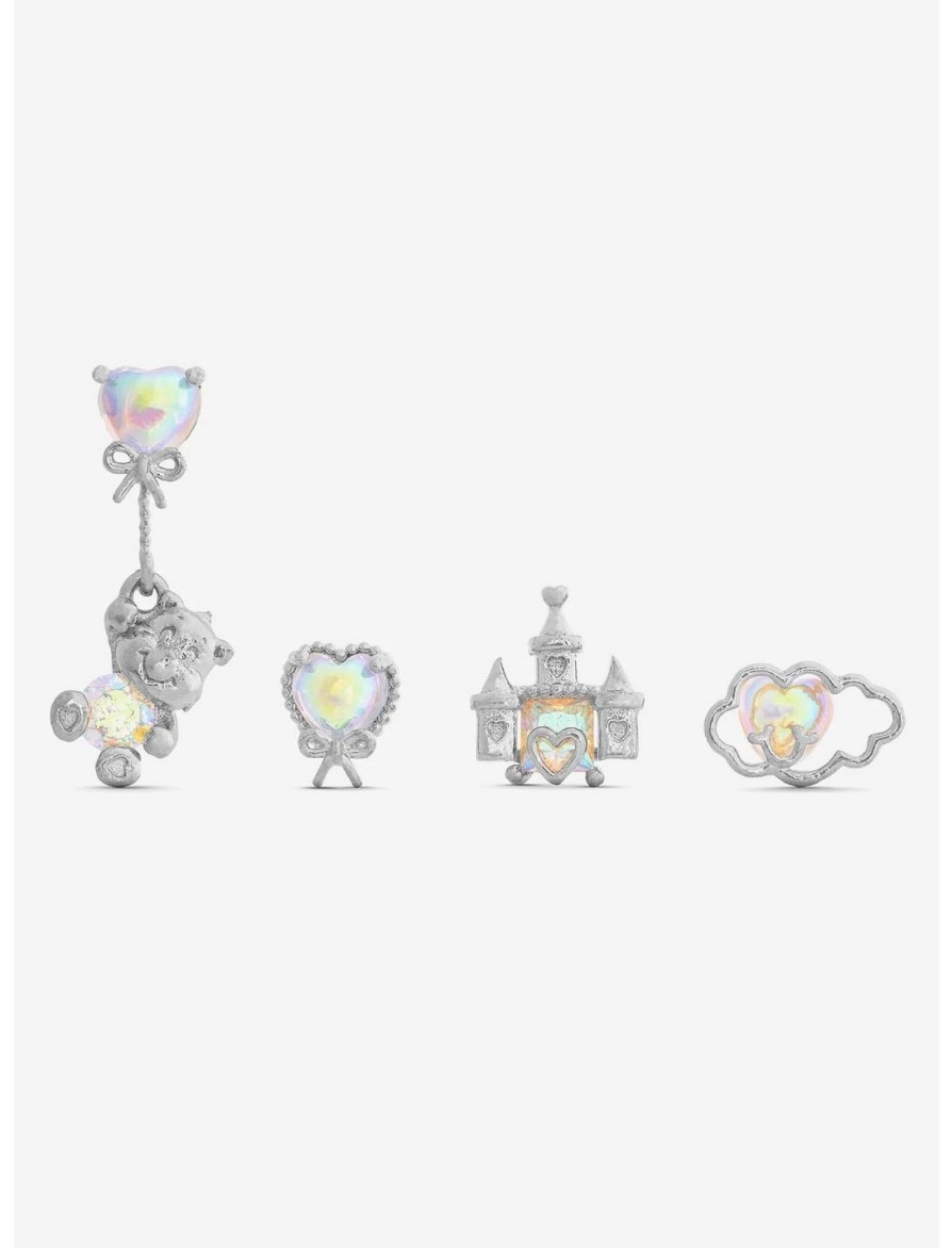 * Jewelry | Girlscrew Care Bears X Girls Crew Care-A-Lot Mismatch Earring Set