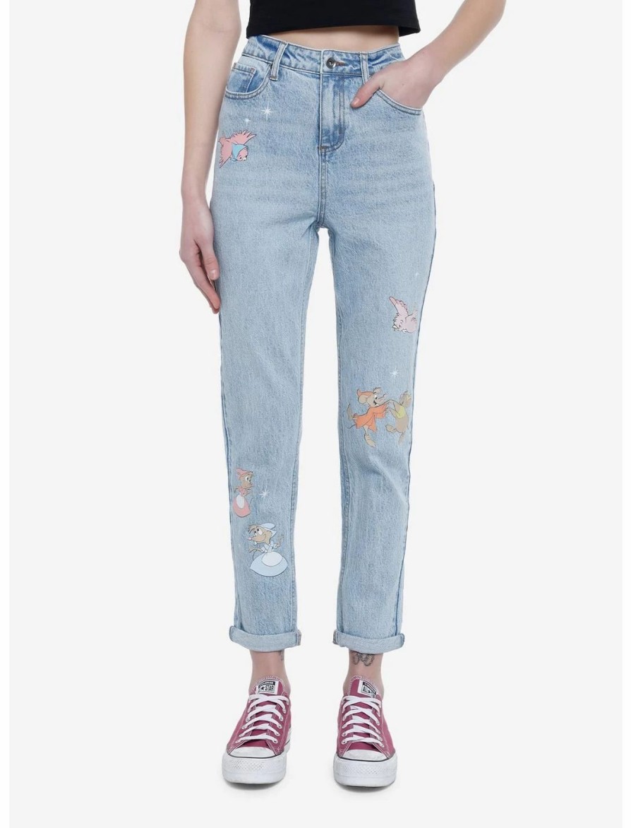 * Bottoms | Hunivers Disney Cinderella Friends Mom Jeans