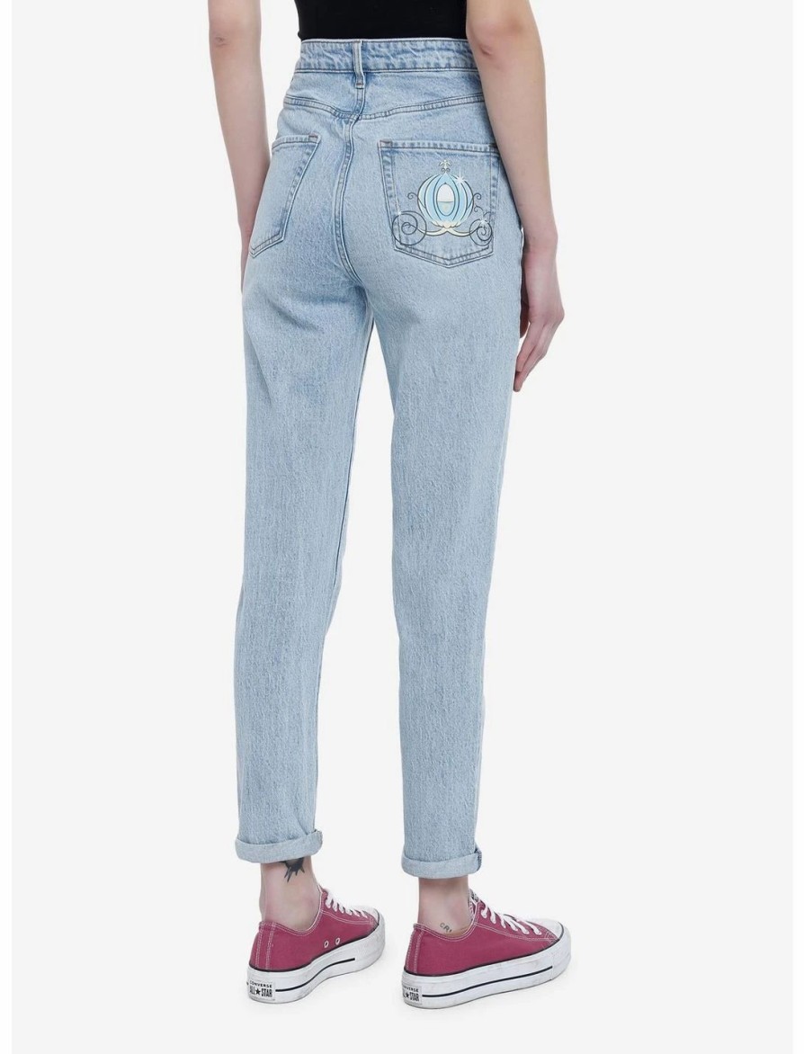 * Bottoms | Hunivers Disney Cinderella Friends Mom Jeans