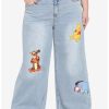 * Bottoms | Hunivers Disney Winnie The Pooh Characters Straight Leg Jeans Plus Size