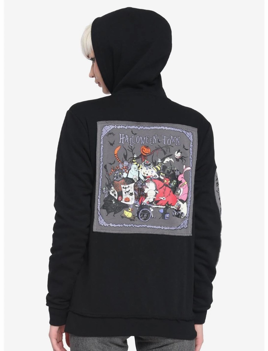 * Hoodies And Sweatshirts | Hunivers The Nightmare Before Christmas Patches Zip-Up Hoodie