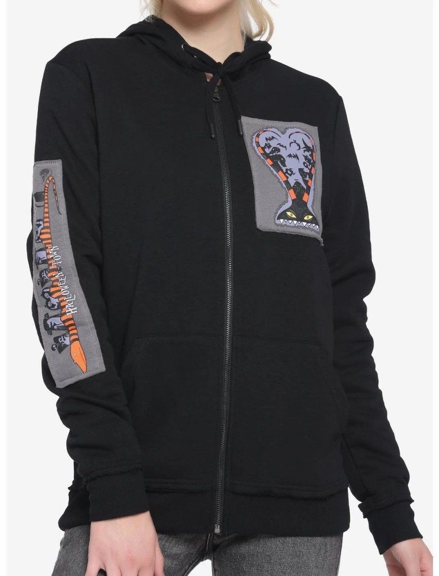 * Hoodies And Sweatshirts | Hunivers The Nightmare Before Christmas Patches Zip-Up Hoodie