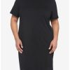 * Dresses | Hunivers Black T-Shirt Dress Plus Size