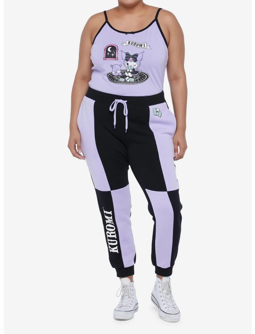 * Bottoms | Hunivers Kuromi Fortune Teller Color-Block Sweatpants Plus Size