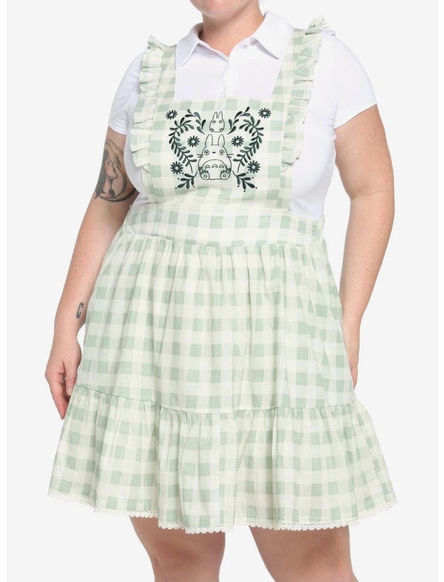 * Dresses | Hunivers Her Universe My Neighbor Totoro Gingham Pinafore Skirtall Plus Size