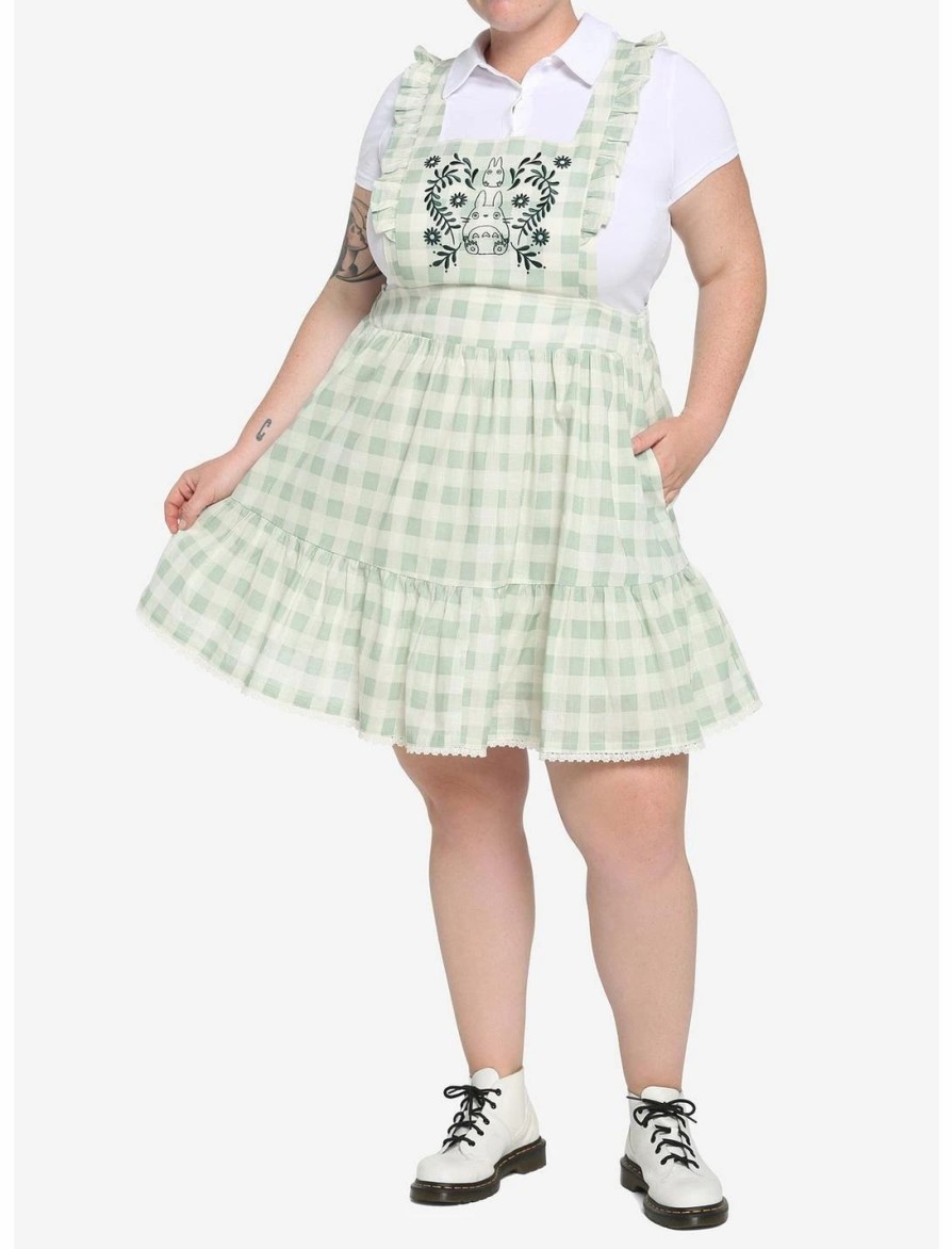 * Dresses | Hunivers Her Universe My Neighbor Totoro Gingham Pinafore Skirtall Plus Size