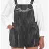 * Bottoms | Hunivers The Nightmare Before Christmas Jack Pinstripe Shortalls Plus Size