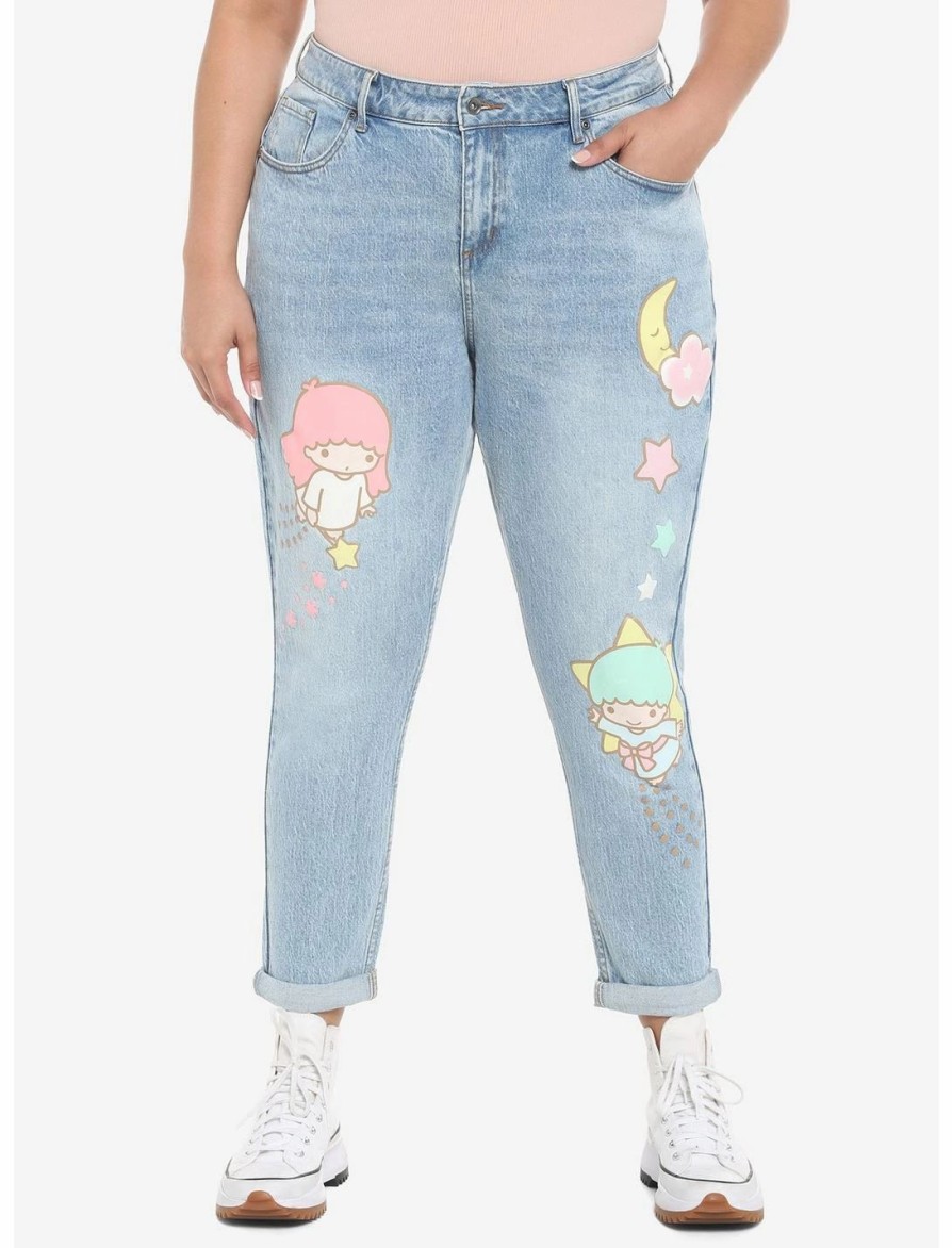 * Bottoms | Hunivers Little Twin Stars Mom Jeans Plus Size