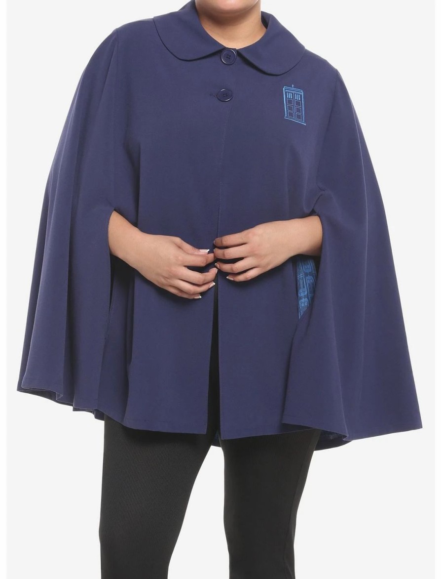 * Outerwear | Hunivers Her Universe Doctor Who Tardis Cape Plus Size