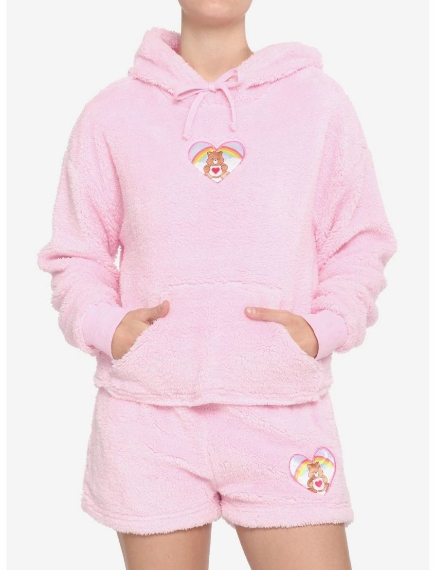 * Hoodies And Sweatshirts | Hunivers Care Bears Tenderheart Bear Fuzzy Skimmer Hoodie