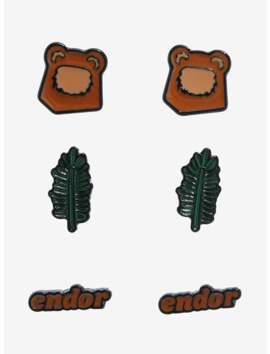 * Jewelry | Hunivers Star Wars Endor Ewok Stud Earring Set