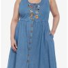 * Dresses | Hunivers Disney Bambi Forest Friends Denim Dress Plus Size