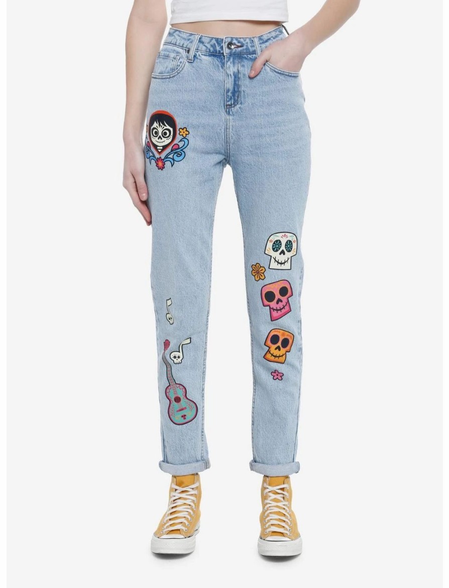 * Bottoms | Hunivers Disney Pixar Coco Mom Jeans