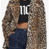 * Outerwear | Null Leopard Faux Fur Coat