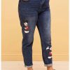 * Bottoms | Hunivers Her Universe Disney Mickey Mouse Dark Wash Mom Jeans Plus Size