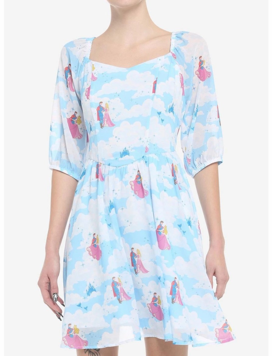 * Dresses | Hunivers Disney Sleeping Beauty Clouds Long-Sleeve Dress