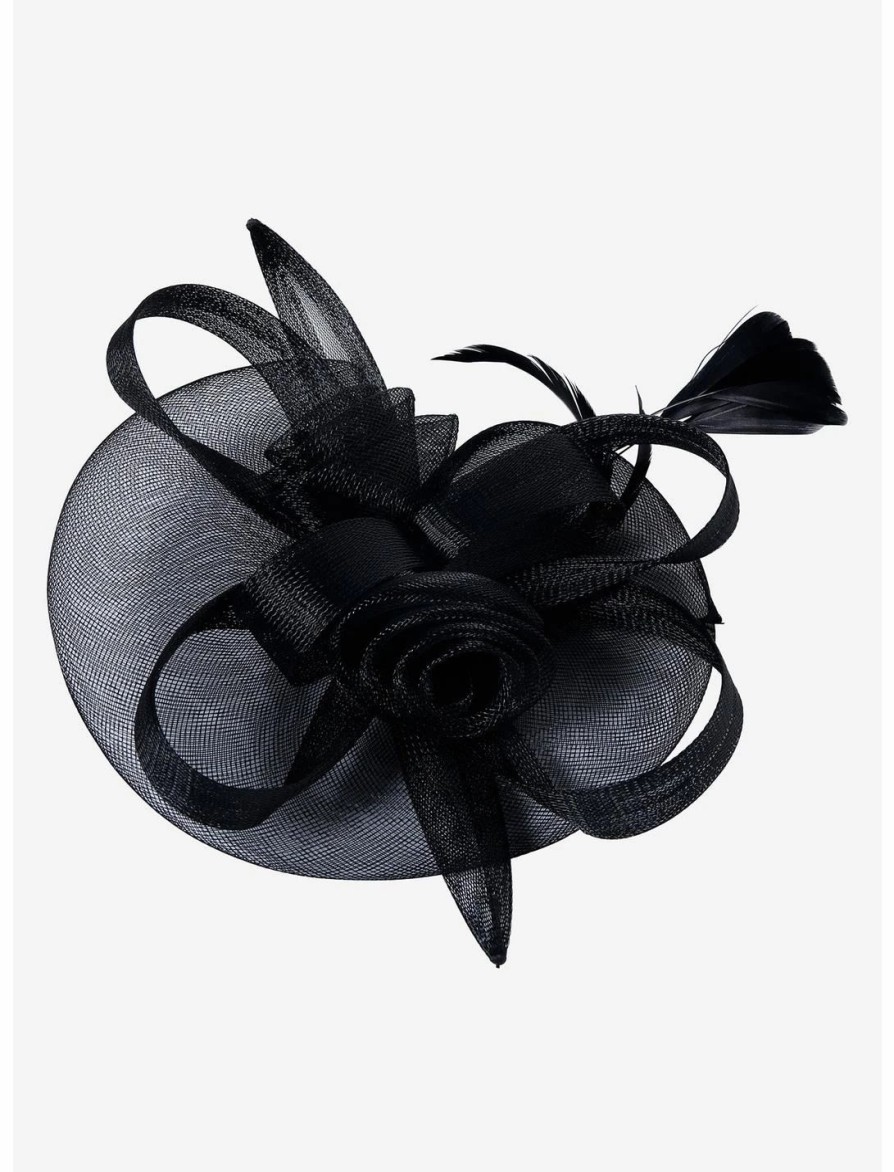 * Jewelry | Null Black Fascinator Hair Clip