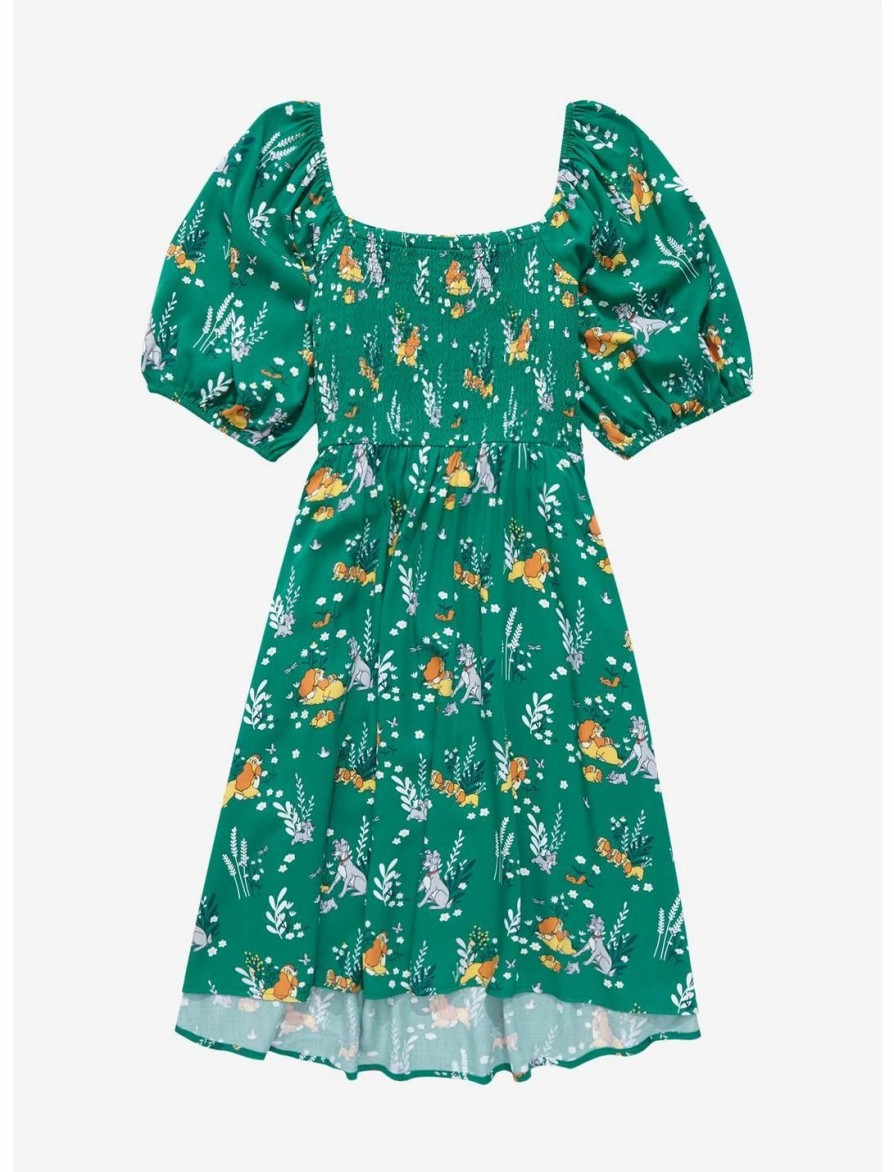 * Dresses | Hunivers Her Universe Disney Lady And The Tramp Floral Allover Print Smock Dress