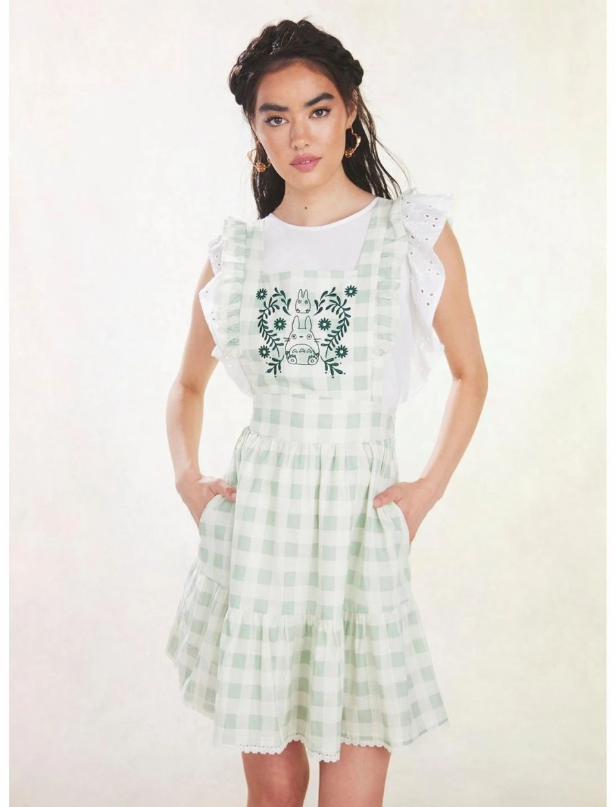 * Dresses | Hunivers Her Universe My Neighbor Totoro Gingham Pinafore Skirtall