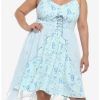 * Dresses | Hunivers Corpse Bride Emily Flowy Lace-Up Cami Dress Plus Size