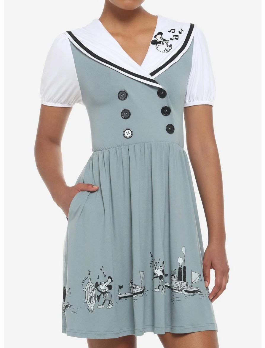 * Dresses | Hunivers Disney Steamboat Willie Sailor Dress