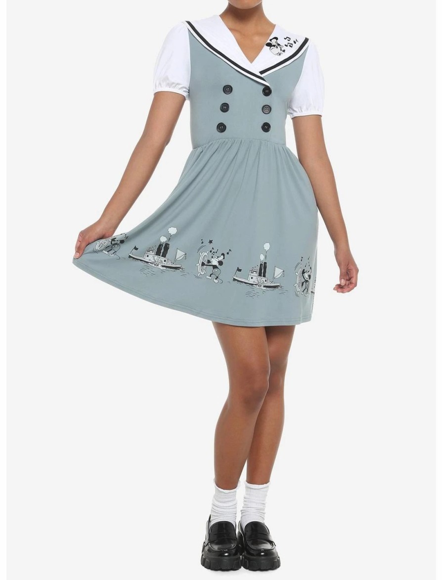 * Dresses | Hunivers Disney Steamboat Willie Sailor Dress