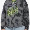 * Hoodies And Sweatshirts | Hunivers Beetlejuice Icons Wash Crop Hoodie Plus Size