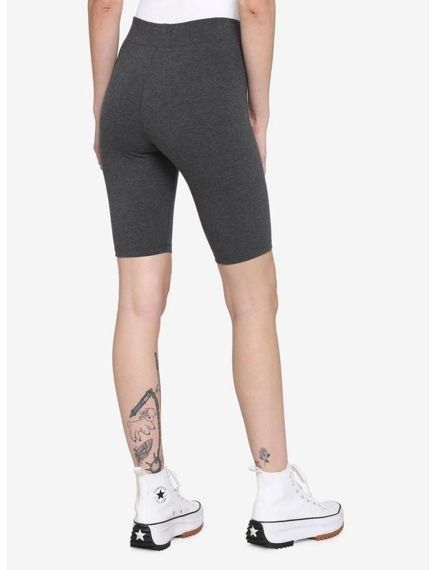 * Bottoms | Hunivers Charcoal Grey 9 Inch Inseam Bike Shorts