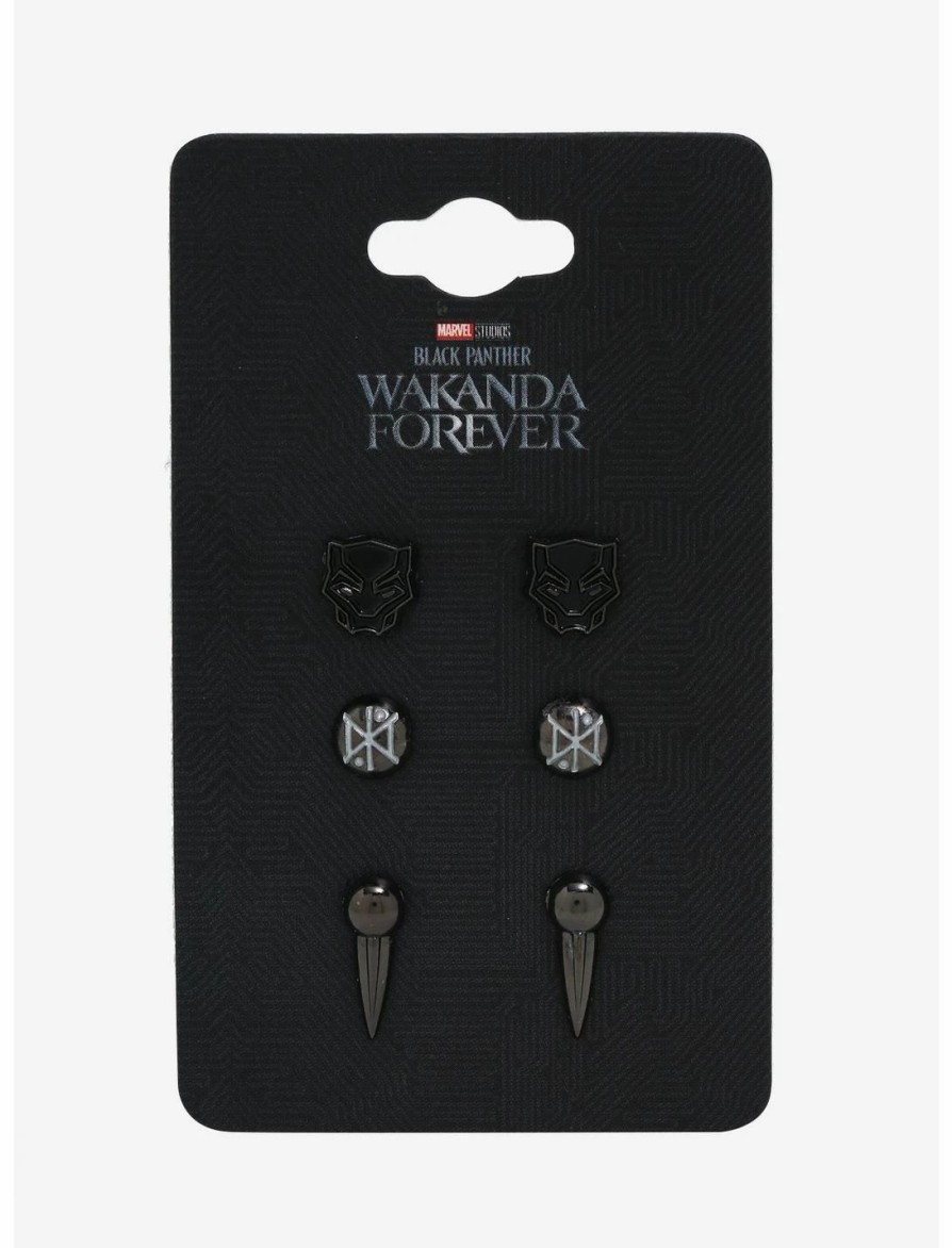 * Jewelry | Null Marvel Black Panther: Wakanda Forever Icon Stud Earring Set