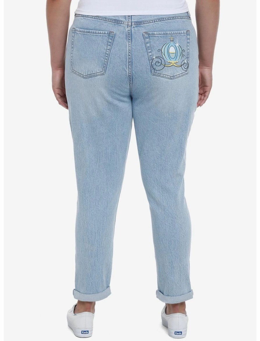 * Bottoms | Hunivers Disney Cinderella Friends Mom Jeans Plus Size