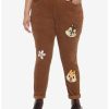 * Bottoms | Hunivers Disney Chip 'N' Dale Embroidered Corduroy Mom Jeans Plus Size