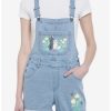 * Bottoms | Hunivers Her Universe Studio Ghibli Kiki'S Delivery Service Jiji & Lily Flower Shortalls