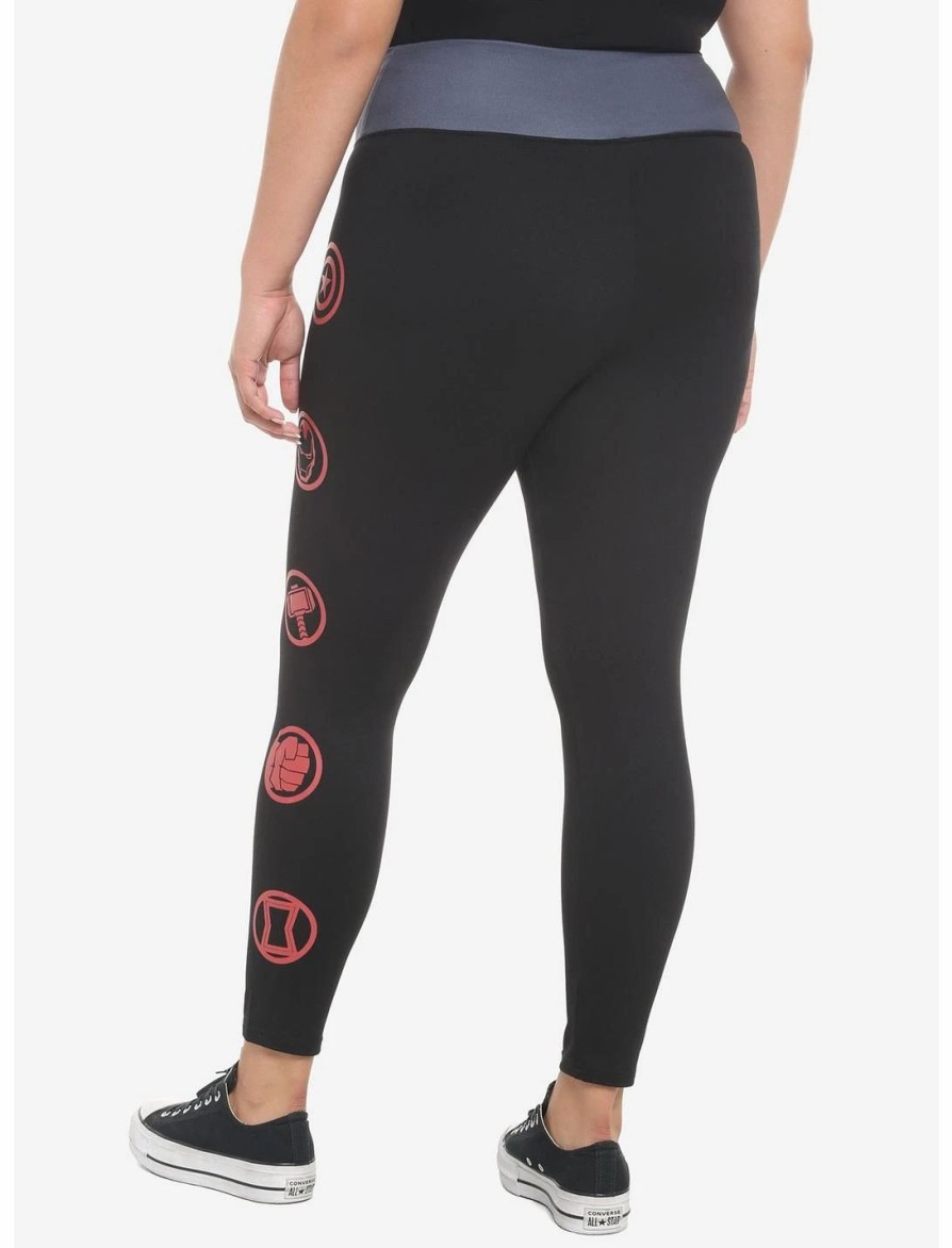 * Bottoms | Hunivers Her Universe Marvel Avengers Icons Leggings Plus Size