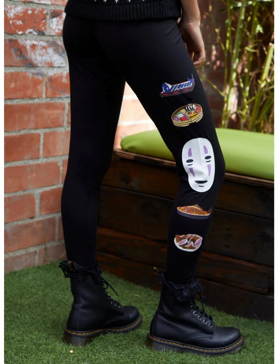 * Bottoms | Hunivers Studio Ghibli No-Face Food Leggings