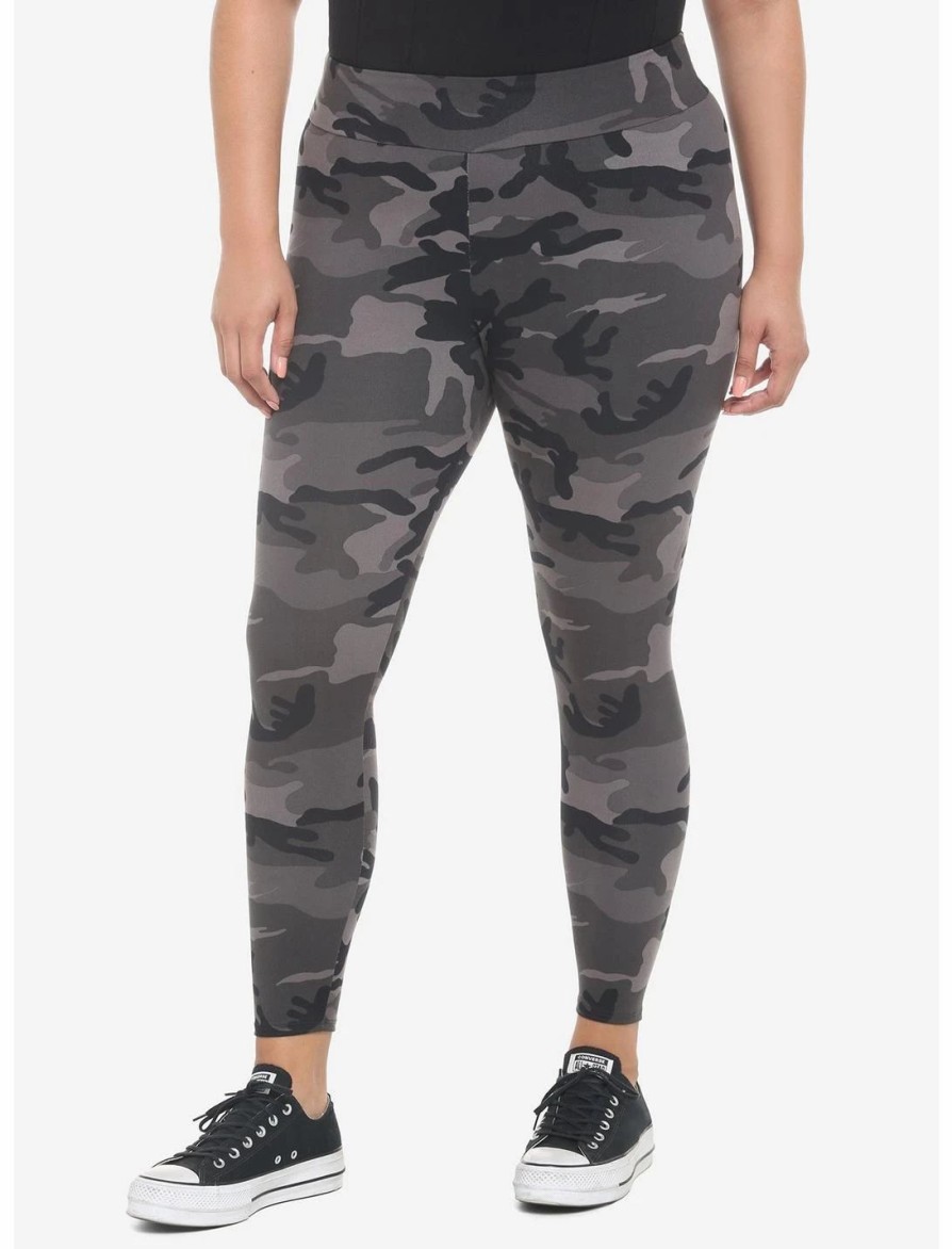 * Bottoms | Hunivers Her Universe Dark Camouflage Leggings Plus Size