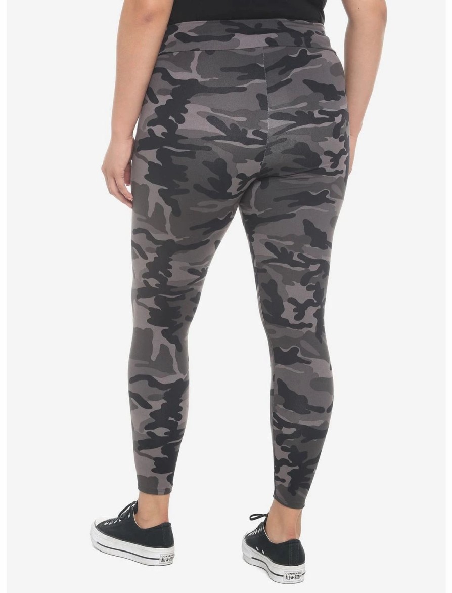 * Bottoms | Hunivers Her Universe Dark Camouflage Leggings Plus Size