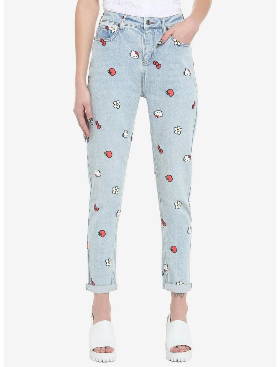 * Bottoms | Hunivers Hello Kitty Icons Mom Jeans