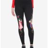 * Bottoms | Hunivers Disney Beauty & The Beast Rose Leggings